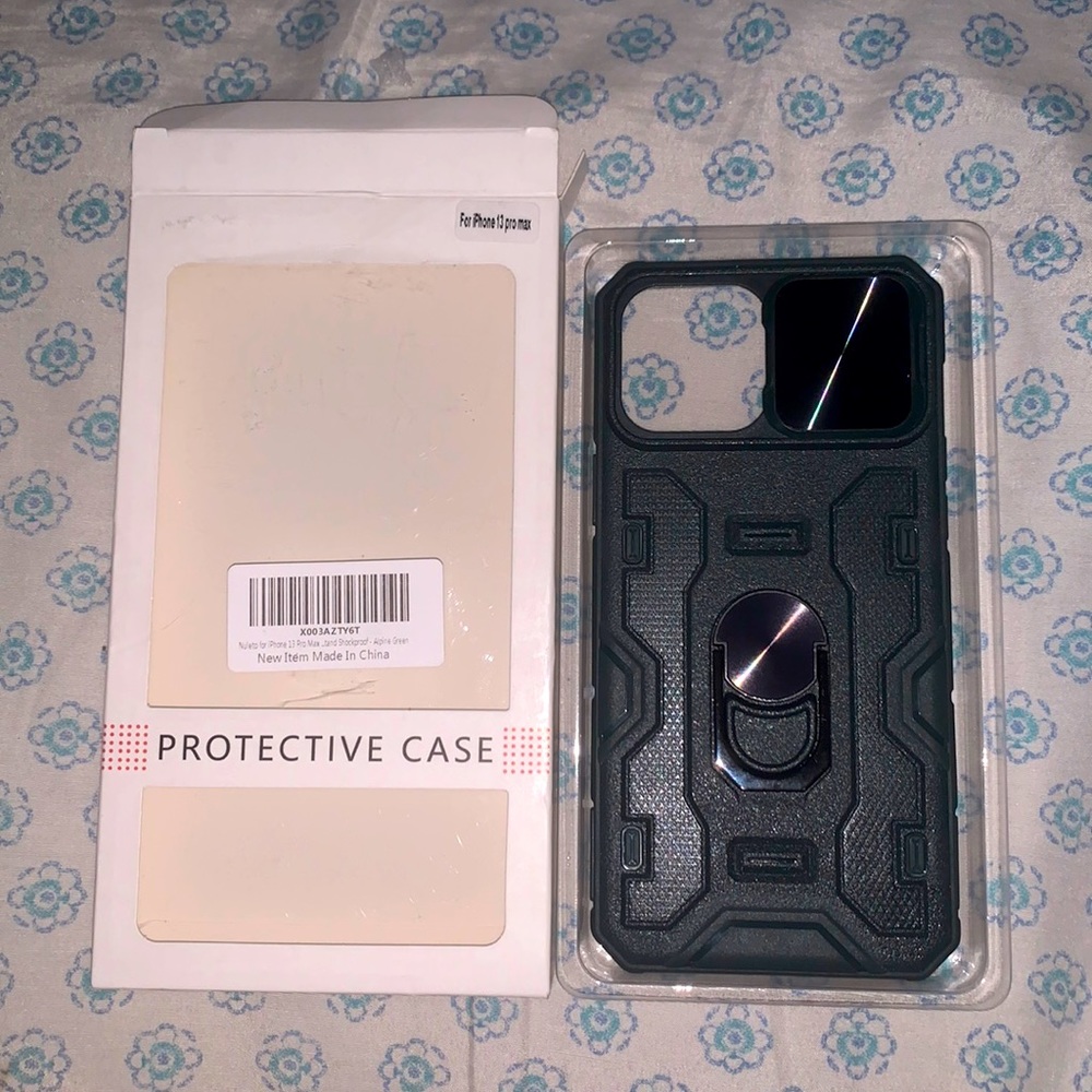 ✨NEW: Black iPhone 13 Pro Max Phonecase | Black iPhone Cover | Rugged Phonecase✨